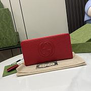 Gucci Wallet Soho Red 19.5x10x2.5cm - 1