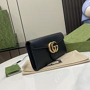 Gucci Wallet Marmont Black 19.5x10x2.5cm - 3