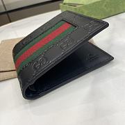 Gucci Ophidia Black Wallet 11x9cm - 4