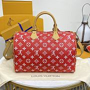 Louis Vuitton LV Speedy P9 Bandoulière 40 Red 40 x 26 x 23 cm - 4