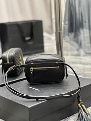 YSL Mini Mini Belt Bag Black Gold 15.5x10.5x5.5cm - 4