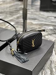 YSL Mini Mini Belt Bag Black Gold 15.5x10.5x5.5cm - 2