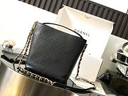 Chanel Bucket Bag Black 21x26x13cm - 4