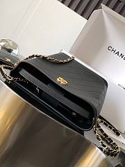 Chanel Bucket Bag Black 21x26x13cm - 3