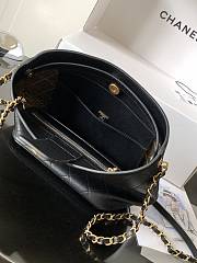 Chanel Bucket Bag Black 21x26x13cm - 2