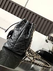 Chanel 23B Duma Backpack Black 22x21x13cm - 3