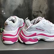 Balenciaga Triple S Pink White Sneaker - 5