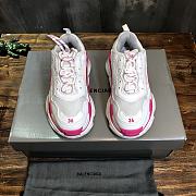 Balenciaga Triple S Pink White Sneaker - 2