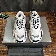 Balenciaga Triple S Black White Sneaker - 2