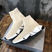 Balenciaga Speed 2.0 Lace-Up Sneaker Beige - 2