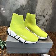 Balenciaga Speed 2.0 Lace-Up Sneaker Green - 4