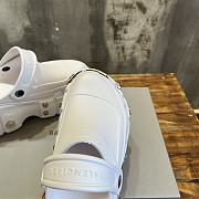 Balenciaga Platform Crocs White - 5