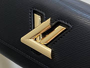 Louis Vuitton LV Twist West Pochette Black 19 x 10.5 x 6.5 cm - 3