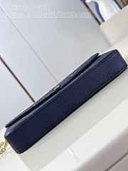 Louis Vuitton LV Félicie Pochette Navy Blue 21 x 12 x 3 cm - 3