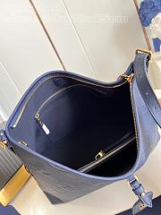 Louis Vuitton LV CarryAll MM Tourterelle Navy Blue 39x30x15cm - 6