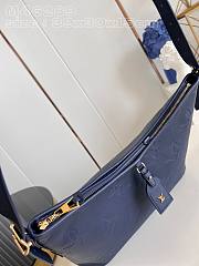 Louis Vuitton LV CarryAll MM Tourterelle Navy Blue 39x30x15cm - 3