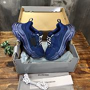 Balenciaga Triple S Clear Sole Sneaker Navy Blue - 2