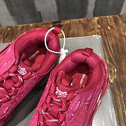 Balenciaga Triple S Sneaker Dark Red - 4