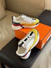 Hermes Hugo Sneaker Multicolore Blanc - 3