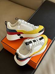 Hermes Hugo Sneaker Multicolore Blanc - 2