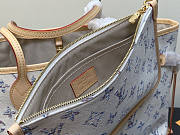 Louis Vuitton LV Neverfull MM Multicolor Beige 31 x 28 x 14 cm - 6