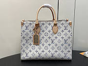 Louis Vuitton LV OnTheGo MM Multicolor Beige 35x27x14cm - 1