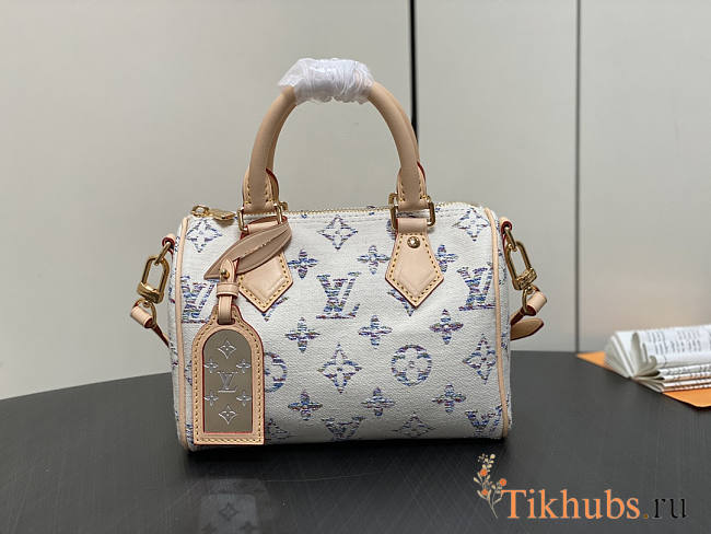 Louis Vuitton LV Speedy Bandoulière 20 Multicolor Beige 20.5cm - 1