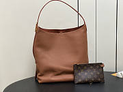 Louis Vuitton LV Low Key Hobo MM Cognac Brown 31 x 35 x 18 cm - 1