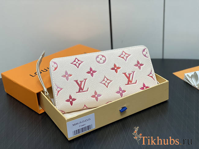 Louis Vuitton LV Zippy Wallet Sunrise Aquarelle 19.5 x 10.5 x 2.5 cm - 1