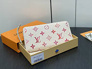 Louis Vuitton LV Zippy Wallet Sunrise Aquarelle 19.5 x 10.5 x 2.5 cm - 1