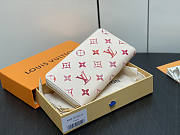 Louis Vuitton LV Zippy Wallet Sunrise Aquarelle 19.5 x 10.5 x 2.5 cm - 2