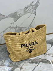 Prada Crochet Tote Bag 40x34x15cm - 4