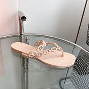 Hermes Pink Slides - 5