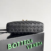 Bottega Veneta Vanity Case Crossbody Bag Black 22x12.5x5cm - 6