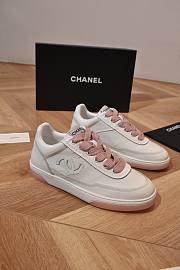 Chanel Sneaker White Pink - 1