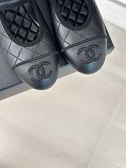 Chanel Ballerina Black Flat - 5