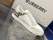 Burberry Check Robin White Sneaker - 5