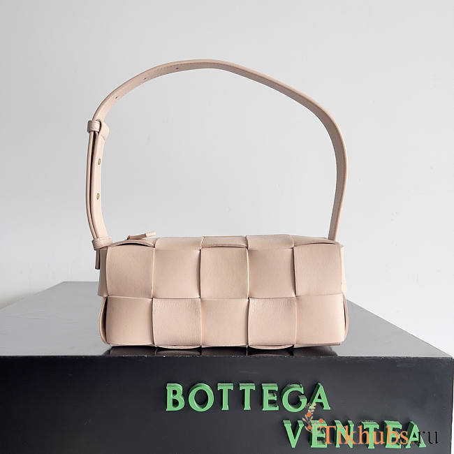 Bottega Veneta Small Brick Cassette Pink 23.5x10x10cm - 1