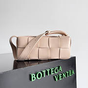 Bottega Veneta Small Brick Cassette Pink 23.5x10x10cm - 5