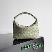 Bottega Veneta Mini Wallace Light Green 23x13x9.5cm - 1