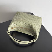 Bottega Veneta Mini Wallace Light Green 23x13x9.5cm - 5