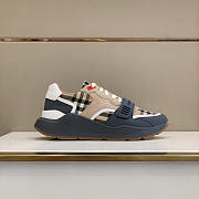 Burberry Ramsey Vintage Check Suede Leather Sneakers - 5