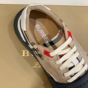 Burberry Ramsey Vintage Check Suede Leather Sneakers - 2