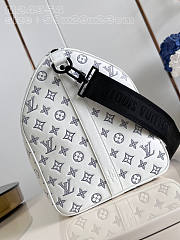 Louis Vuitton LV Keepall Bandoulière 50 G65 White 50 x 29 x 23 cm - 2