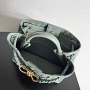 Bottega Veneta Small Andiamo Green Aloe 25x22x10.5cm - 6