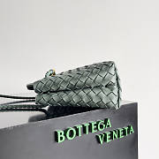 Bottega Veneta Small Andiamo Green Aloe 25x22x10.5cm - 5