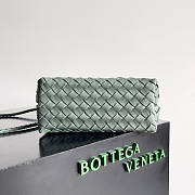 Bottega Veneta Small Andiamo Green Aloe 25x22x10.5cm - 2