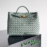 Bottega Veneta Medium Andiamo Green Aloe 32.5x24x12cm - 1