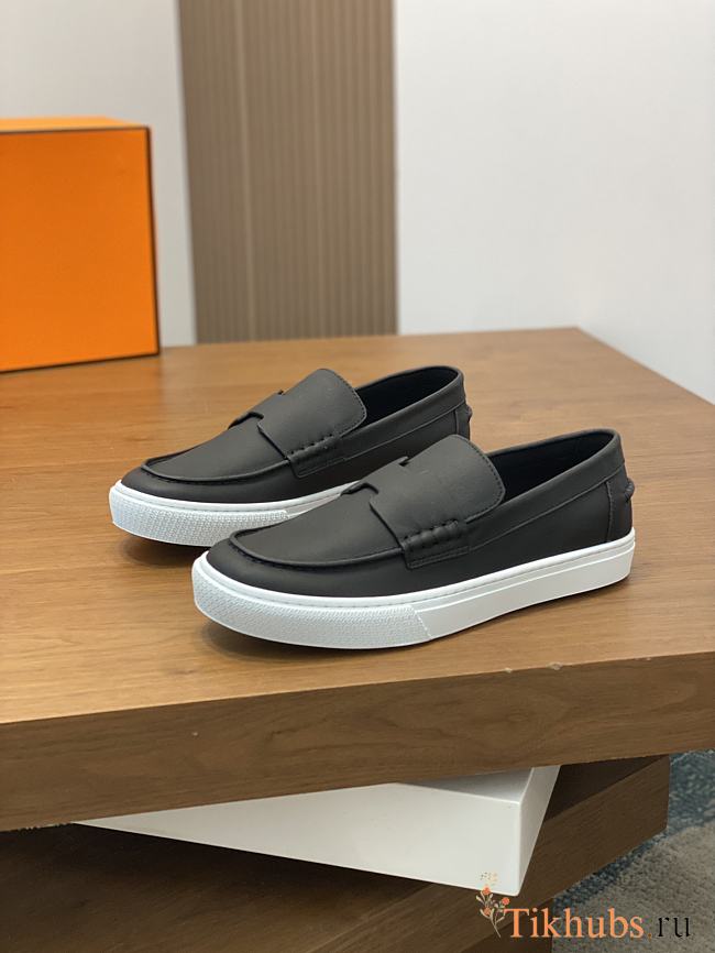 Hermes Ike Slip-on Sneaker Black - 1