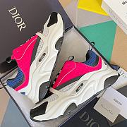 Dior B22 Sneaker Technical Mesh Neon Pink - 4